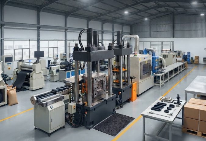 rubber parts manufacturing process